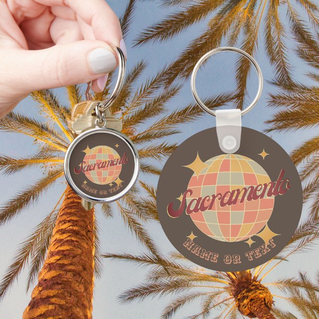 Sacramento California accesory souvenir Nyckelring (Skapare uppladdad)