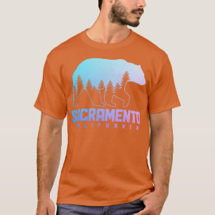 Sacramento California Bear Grizzly Pride Outdoor V T Shirt