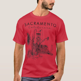 Sacramento California State Traveling Sacramento T Shirt
