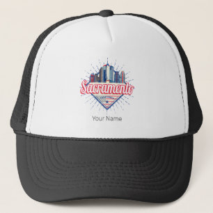 Sacramento California United Stater Skyline USA Keps