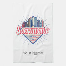 Sacramento California United Stater Skyline USA