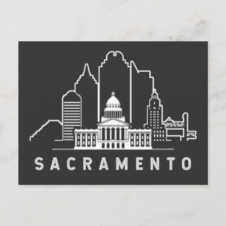 Sacramento California Vykort