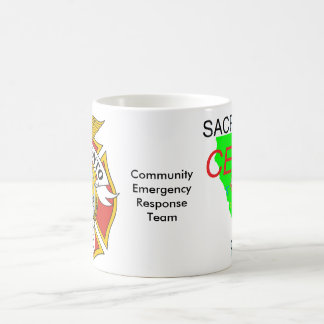 Sacramento CERT-mugg Kaffemugg