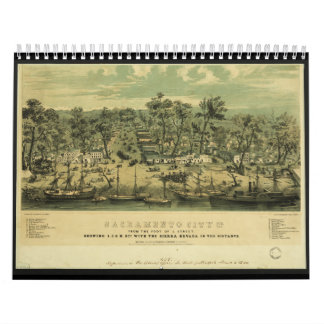 Sacramento City California in 1849 by C Parsons Kalender
