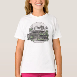 Sacramento City California USA T Shirt
