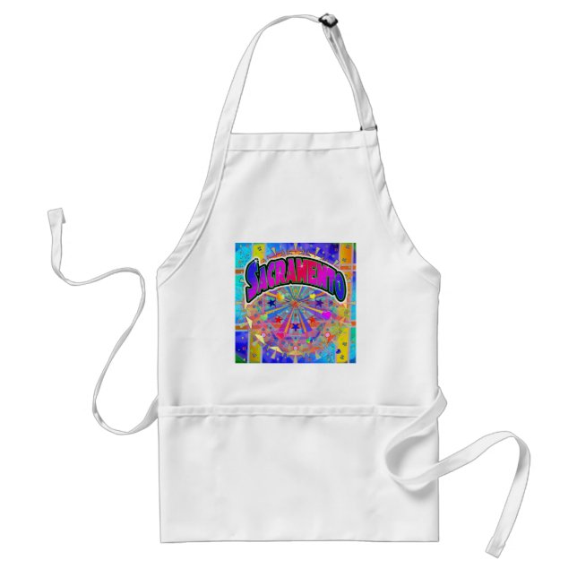 Sacramento Cosmic Unity Apron Förkläde (Framsidan)