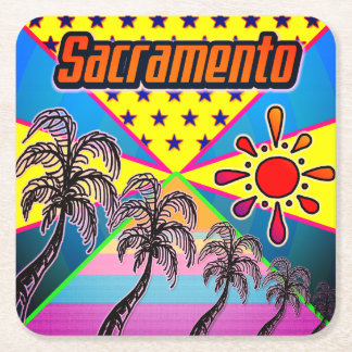 Sacramento Freedom Underlägg Papper Kvadrat