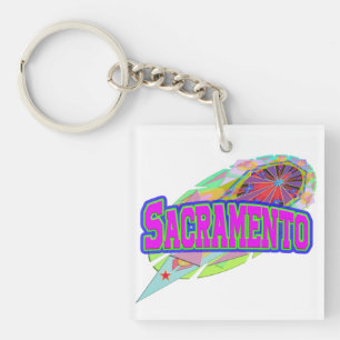 Sacramento Future Keychain