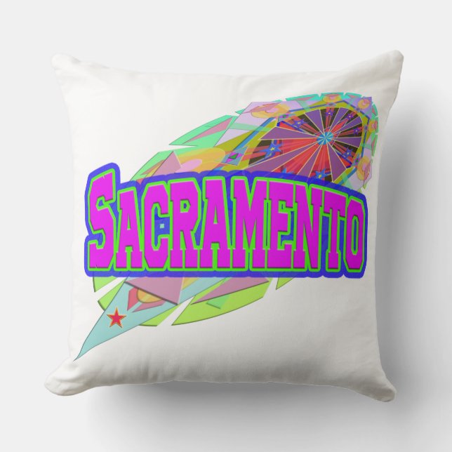 Sacramento Future Pillow Kudde (Framsida)