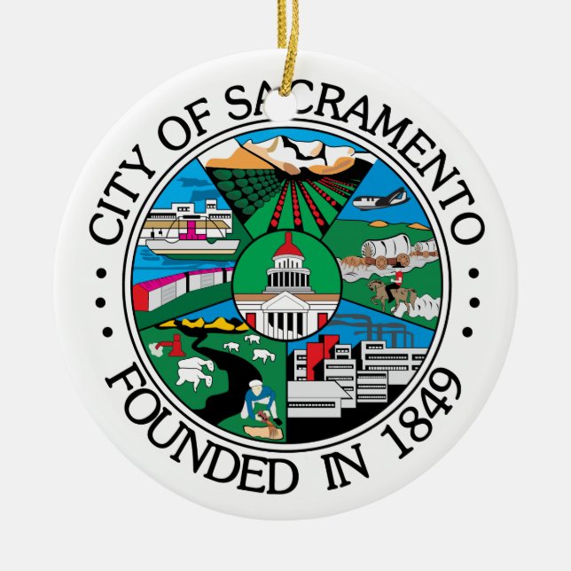 Sacramento Julgransprydnad Keramik (Framsidan)