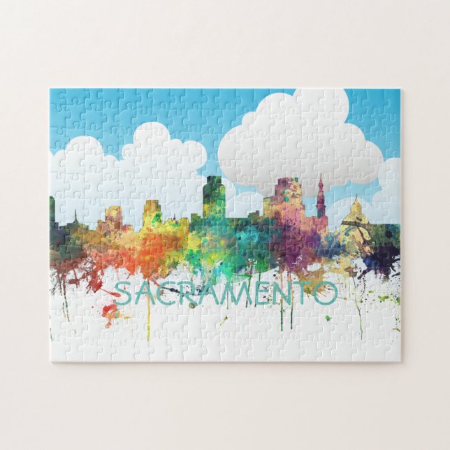 SACRAMENTO KALIFORNIEN HORISONTSP - PUSSEL (Horisontell)