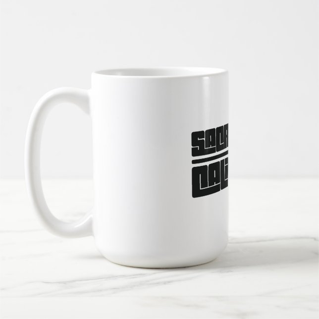 Sacramento - Kalifornien Kaffemugg (Vänster)