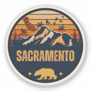 Sacramento, Kalifornien Klistermärken