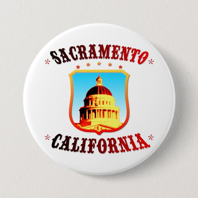 Sacramento Kalifornien Knapp (Framsida)