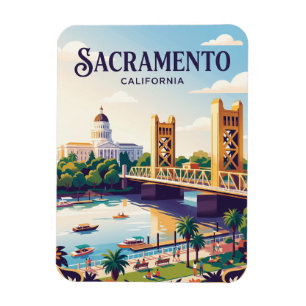 Sacramento Kalifornien Magnet