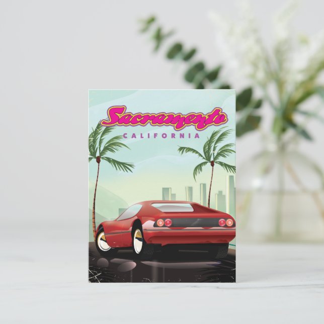 Sacramento Kalifornien Vykort (Stående Fram)