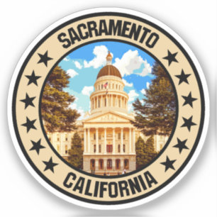 Sacramento Klistermärken