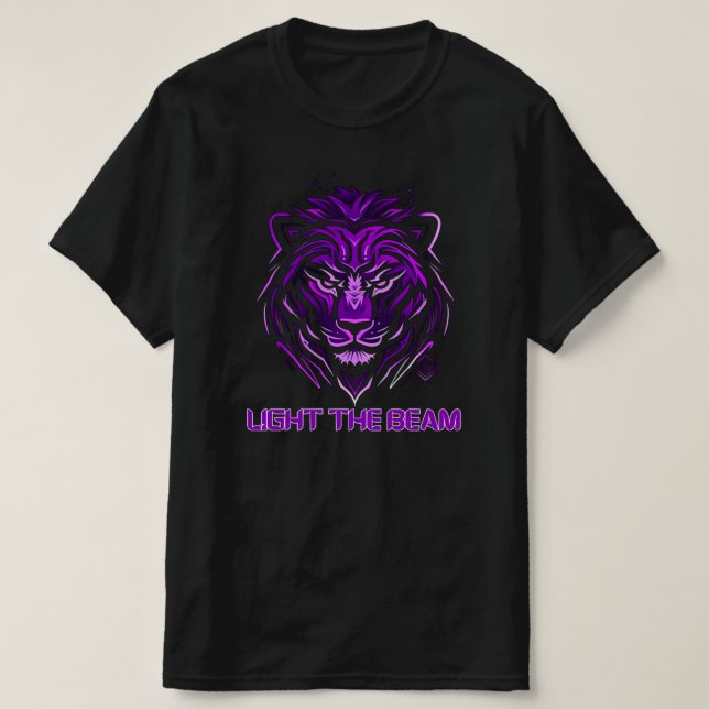 Sacramento Kung Light the Beam Lejon T Shirt (Design framsida)