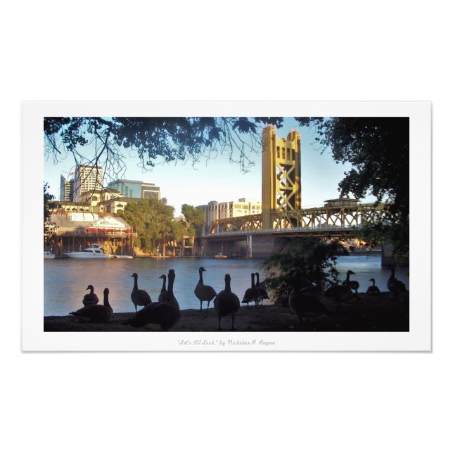 Sacramento "Låt oss alla titta" Fototryck (Framsidan)