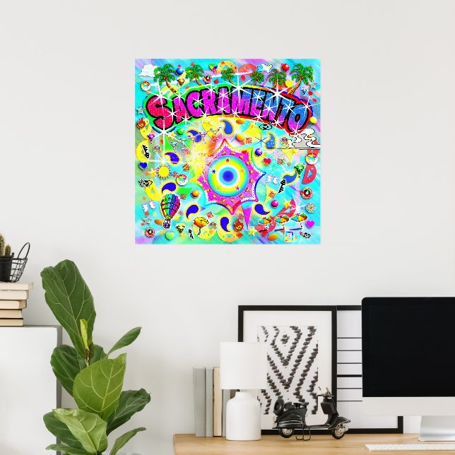 Sacramento Mystic Dans  Poster (Hemmakontoret)