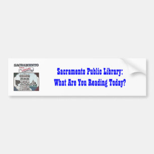 Sacramento offentligt bibliotekbildekal bildekal