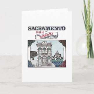 Sacramento offentligt bibliotekkort kort