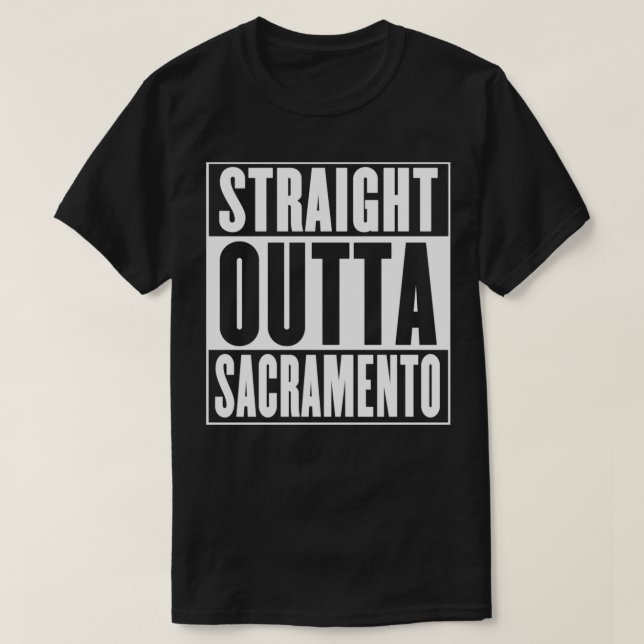 Sacramento rak ut ur Sacramento Pullover  T Shirt (Design framsida)