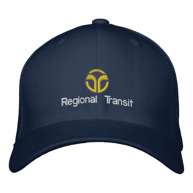 Sacramento Regional Transit Broderad Keps (Framsida)