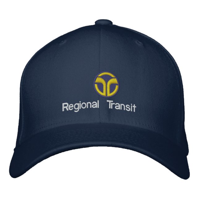 Sacramento Regional Transit Broderad Keps (Framsida)