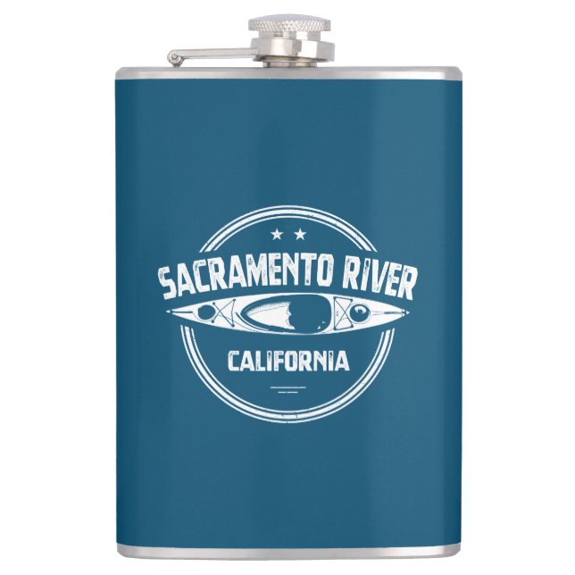 Sacramento River California Kayaking Fickplunta (Framsidan)