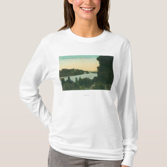Sacramento River SceneColusa, CA Tee (Framsida)
