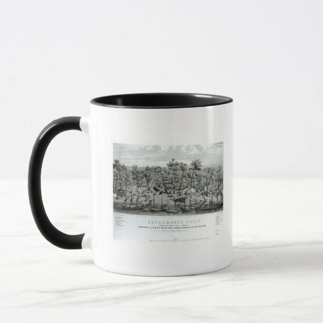 Sacramento stad, Kalifornien Mugg (Vänster)