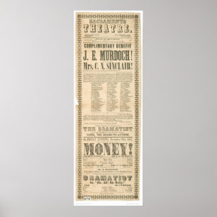 Sacramento Theater (nr 1431A) Poster