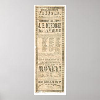 Sacramento Theater (nr 1431A) Poster