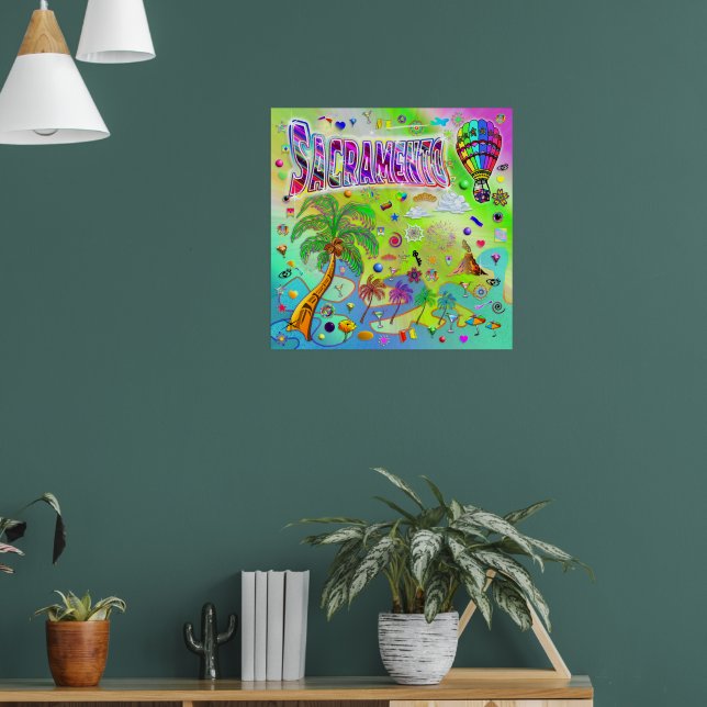 Sacramento Timless Melody Poster (Vardagsrum 1)