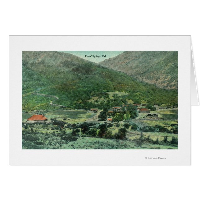 Sacramento Valleys flygvy Hälsningskort (Framsidan Horizontal)