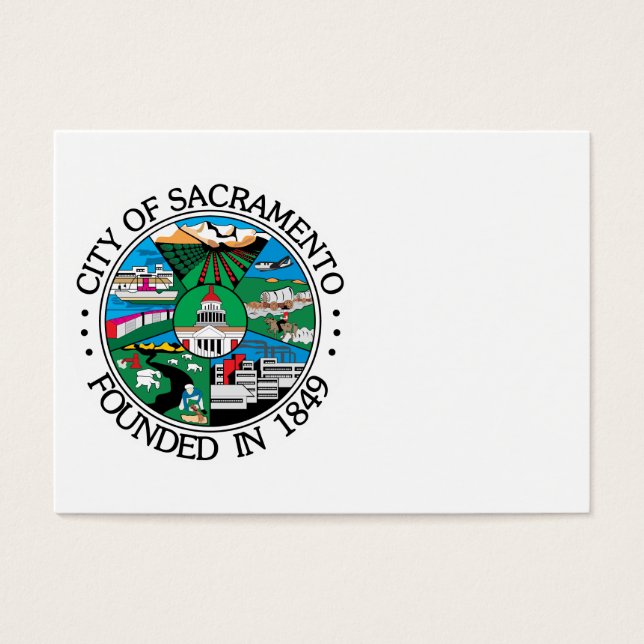 Sacramento Visitkort (Framsidan)