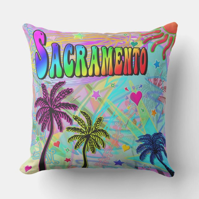 Sacramento Vivid Romantik Pillow Kudde (Framsida)