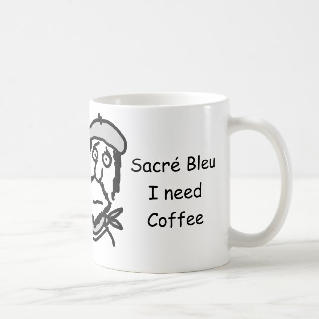 Sacre Bleu Kaffemugg (Höger)