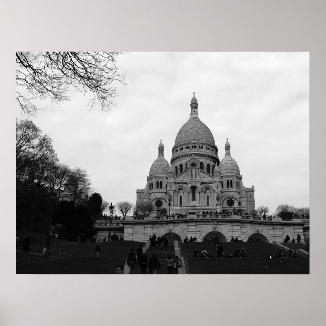 Sacré Coeur-basen Poster (Framsidan)