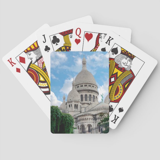 Sacré-Coeur Basilica Casinokort (Baksidan)