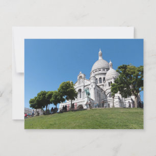 Sacré-Coeur Basilica, Montmartre, Paris Vykort