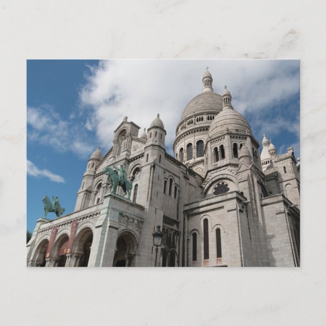 Sacré-Coeur Basilica, Paris, Frankrike Vykort (Framsida)