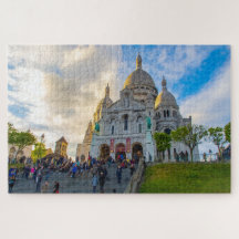 Sacre Coeur Basilique i Montmartre, Paris, Frankri
