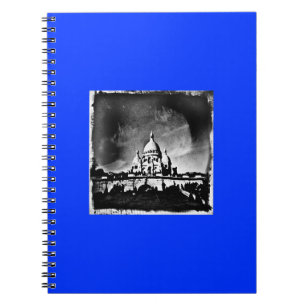 Sacre Coeur BW Anteckningsbok Med Spiral