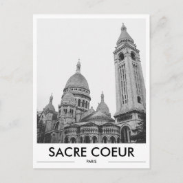 Sacre Coeur Church Paris Photo Postcard Vykort