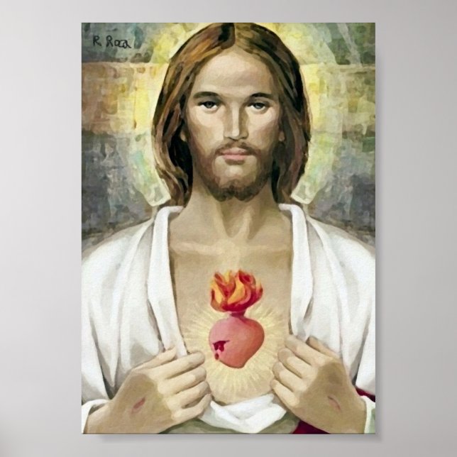 Sacré-Coeur de Jésus. Poster (Framsidan)