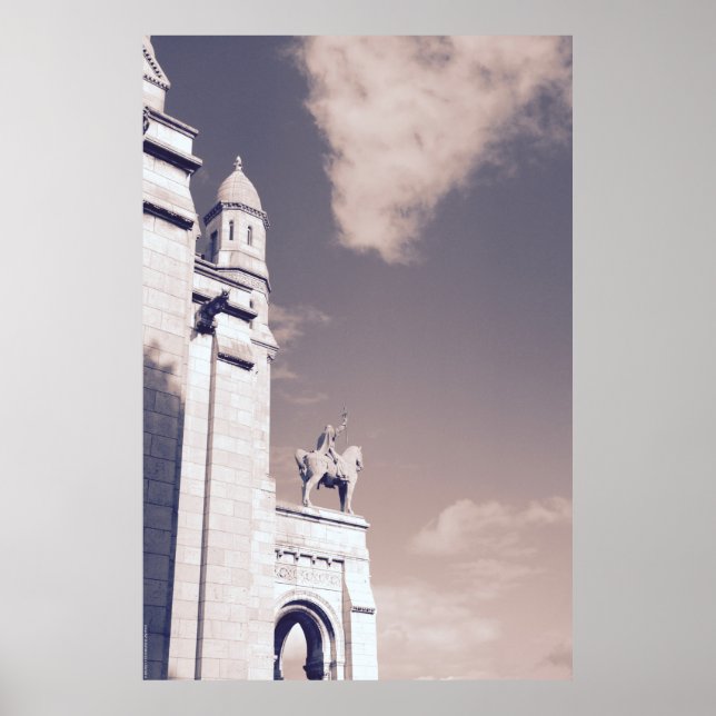 Sacré-Coeur de Montmartre Paris Sacre Coeur Poster (Framsidan)