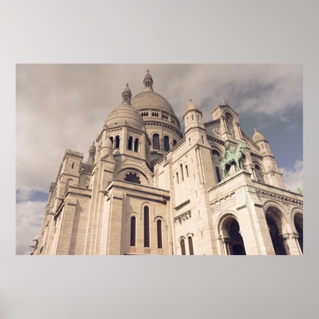 Sacré-Coeur de Montmartre Paris Sacre Coeur Poster (Framsidan)