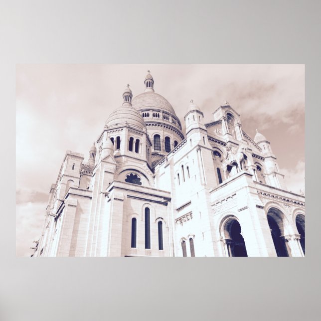 Sacré-Coeur de Montmartre Paris Sacre Coeur Poster (Framsidan)